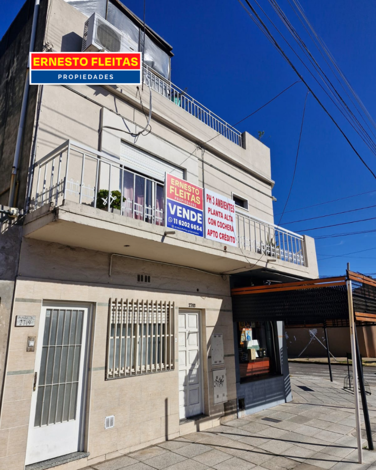PH AL FRENTE EN VENTA - CON COCHERA, TERRAZA Y QUINCHO - SAN JUSTO