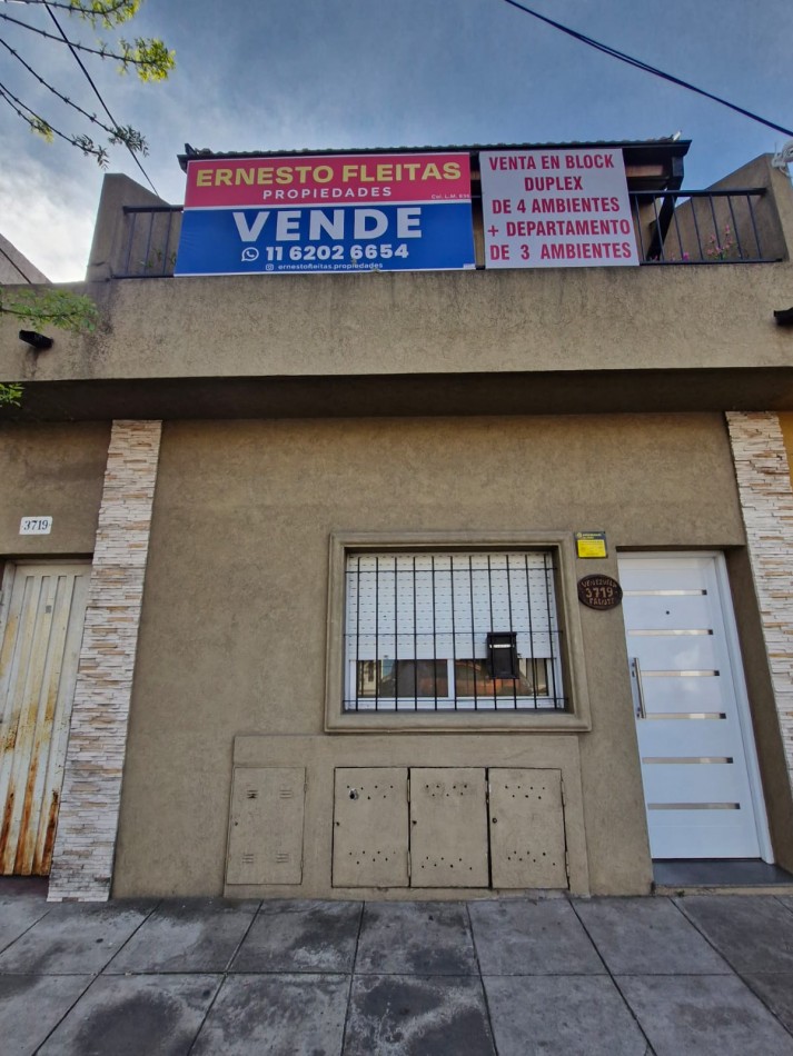 PH 4 AMBIENTES + DEPTO 3 AMBIENTES - SAN JUSTO