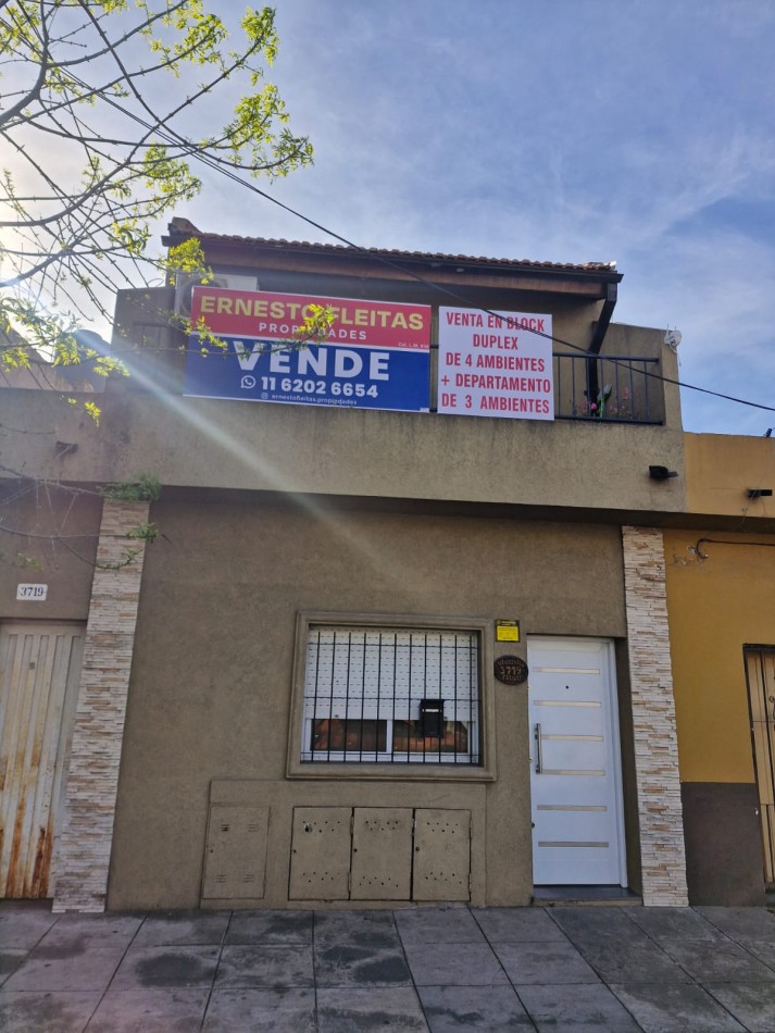 PH 4 AMBIENTES + DEPTO 3 AMBIENTES - SAN JUSTO