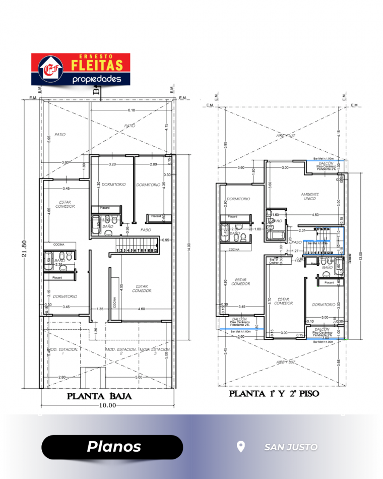 departamento 2 ambientes en venta - san justo con financiacion 